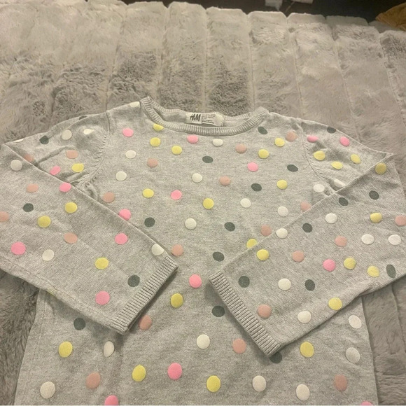 H&M Polka Dot Knitted Sweater - Picture 2 of 4